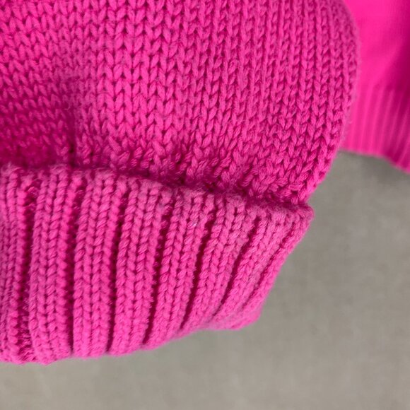 Ralph Lauren Polo Sport 100% Cotton Sweater M Pink Crew Neck Barbie Preppy Y2k - Picture 11 of 14